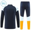 Real Madrid Training Sweatshirts Quarter-zip 2024-25 Marine Für Kinder